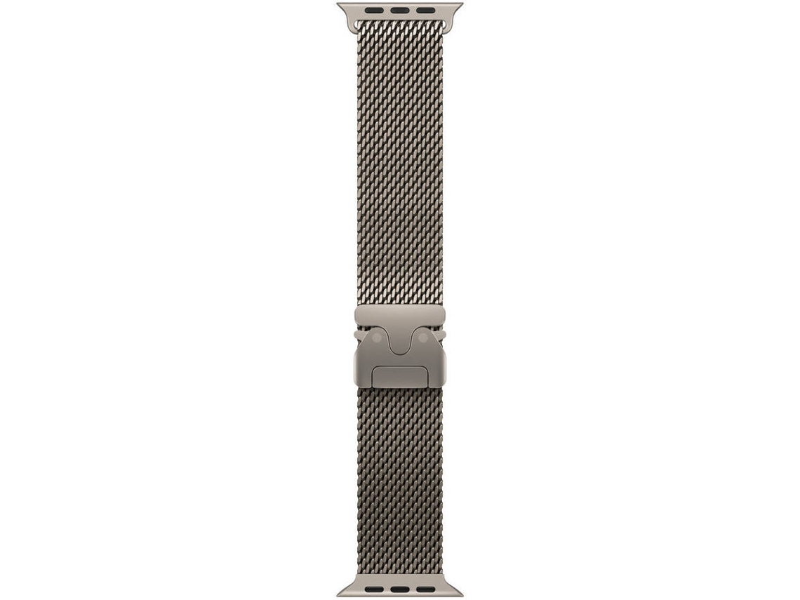 Bracelete APPLE Loop Milanesa Apple Watch 49 mm (M - Titânio Natural)