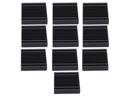 10 Dissipadores de Calor de Alumínio 40x9x40mm para Placa de Circuito
