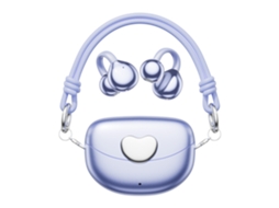 Fones Ouvido Tws Orelha Aberta Som Hi-fi, Baixa Vazamento Som, Bateria 24h, Conforto Ultraleve (roxo)