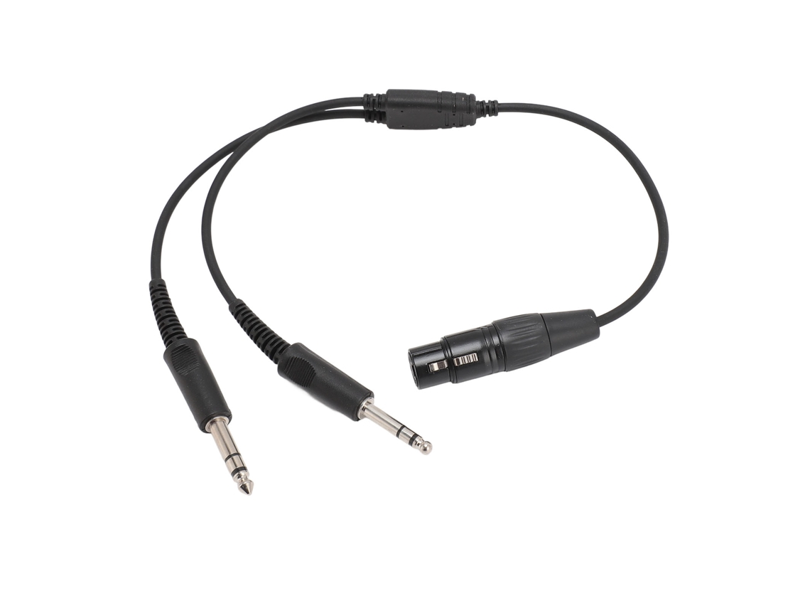 Adaptador de Fones Xlr Fêmea 5 Pinos para Plug Ga Duplo Macho LAXISCREED