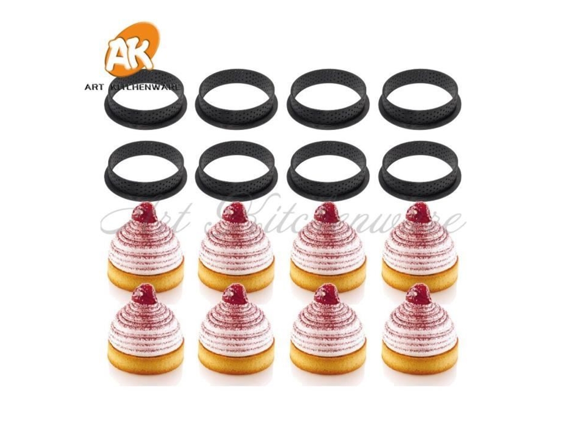 Forma para bolo - TR302 - 6 ou 8 peças - Antiaderente - Plástico de qualidade alimentar S/MARCA