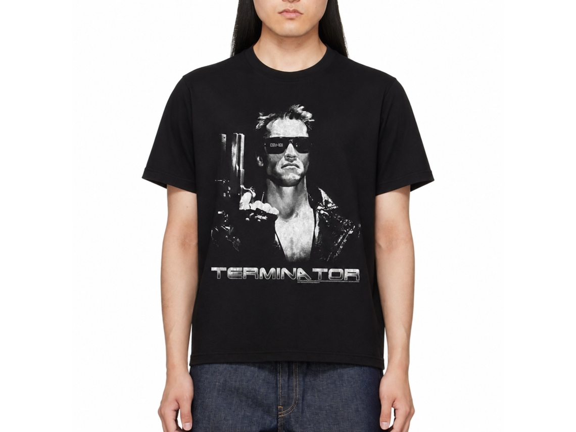 Rockinstone Terminator Terminate Black Adult T-shirt Size:xl