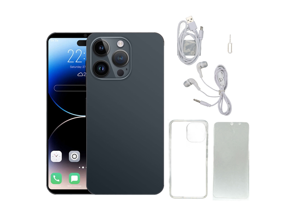 Smartphone Laxiscreed Com Câmeras Frontal E Traseira, Compatível Com Voltagem 100-240v