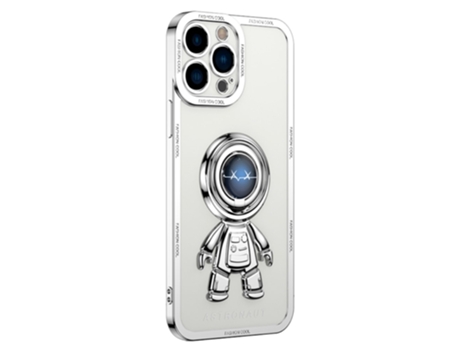 Suporte Casa Inch Relâmpago Para Iphone 13 Pro Yoobao Pele Sintética Branco