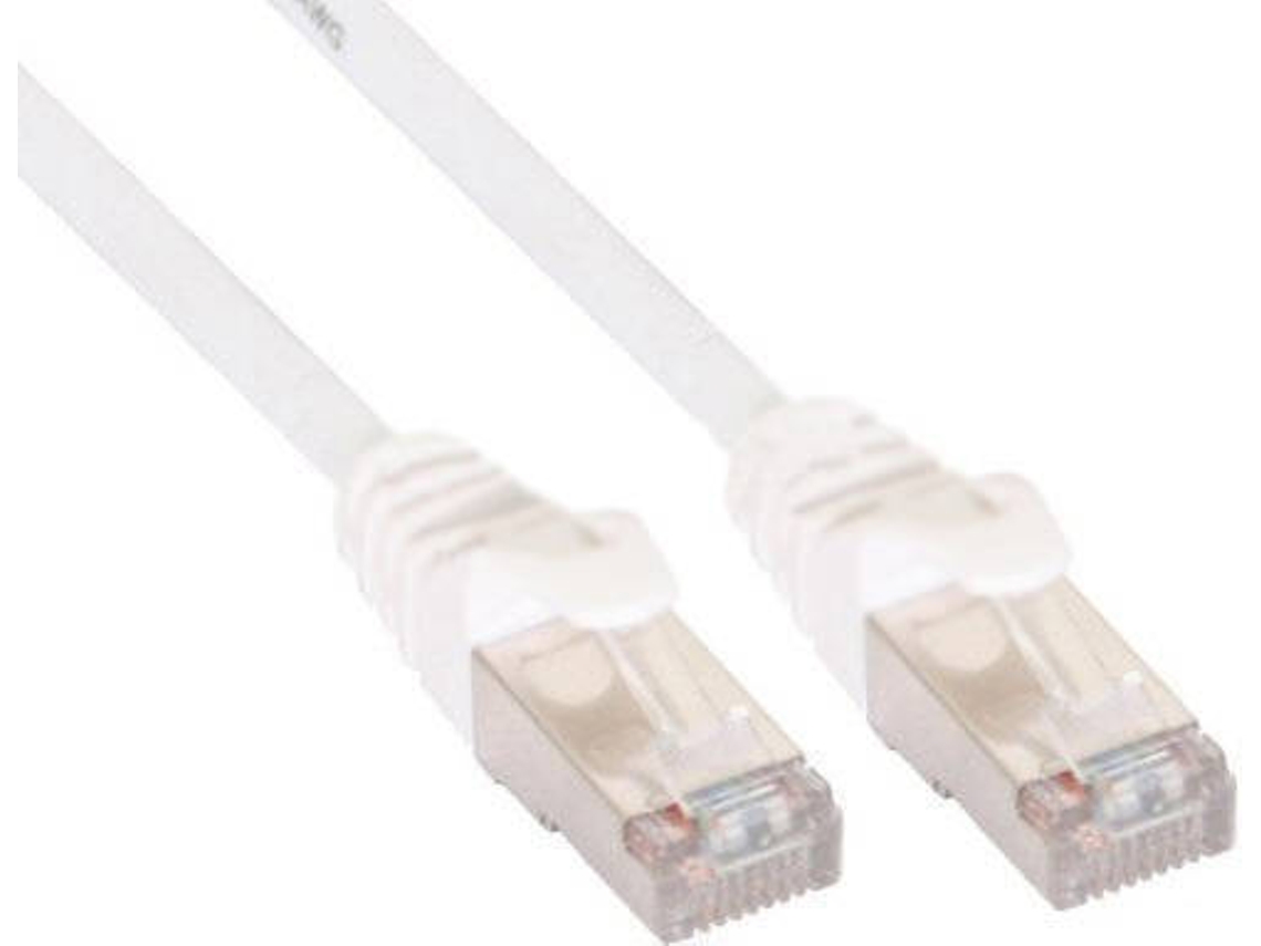 Cabo de Rede INLINE (RJ45 - 25 m - Branco)