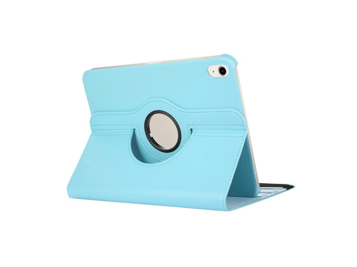 Capa Protetora Para Tablet Huawei Matepad Em Couro Com Estampa De Lichia, Azul Celeste. Tuotuo