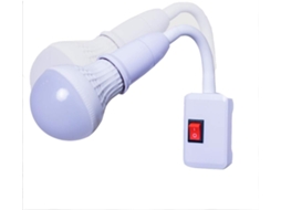 Lâmpada Led Com Soquete E27, Luz Noturna Econômica, Luz De Vela 3w 5w Com Interruptor Independente, Luminária De Mesa