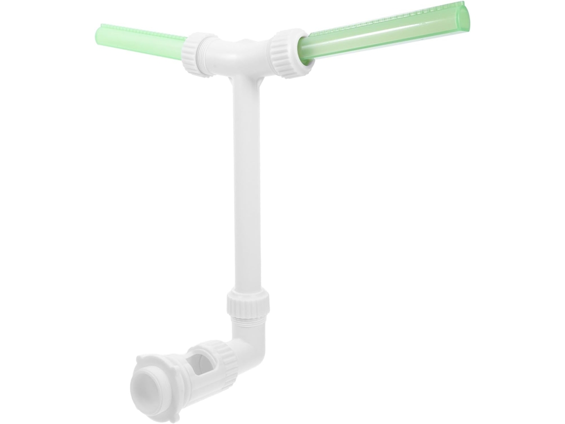 Fonte de Cascata com Jato Duplo Inoomp para Piscinas, Fonte de Jato Ajustável para Refrescar Piscinas e Lagos de CHABERLU