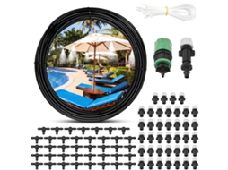 Primerox sistema de nebulização externo para jardim com 16 bicos de latão