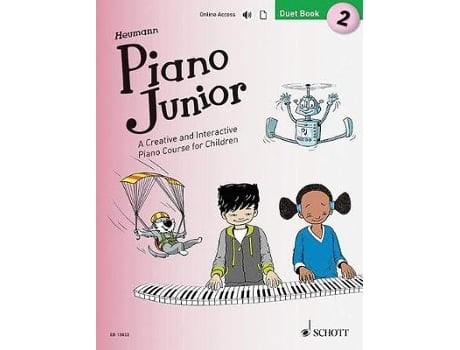 Livro Piano Junior de Hans-Gunter Heumann (Inglês)