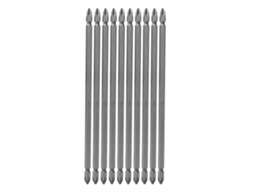 10pcs Ponta de Chave Phillips Dupla 20cm | S/MARCA