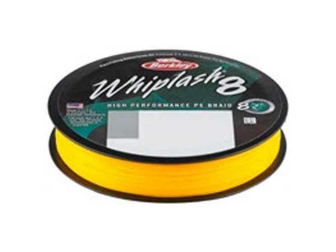 Trançado Whiplash 8 150 M Amarelo 0.080 Mmberkley