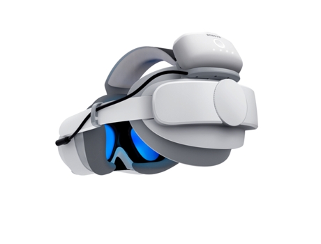 Correia de Bateria Bobovr P4s para Auscultadores Pico 4 Ultra e Ultra Enterprise VR Bateria B2 Magnética de 5200mAh com Almofadas em Forma de Favo de Mel