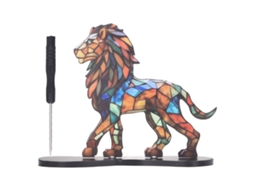Mali estátua Animal de Metal para Decoração de Mesa: Ornamento para Escritório e Lar