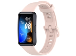 Pulseira De Silicone Colorida Com Fivela Em Cores Sólidas Para Huawei Band 10/9/8