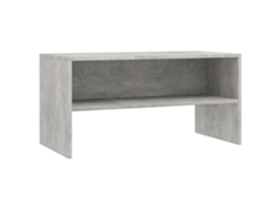 Móvel TV Cinzento Cimento MAISON EXCLUSIVE em Contraplacado (80x40x40 cm)