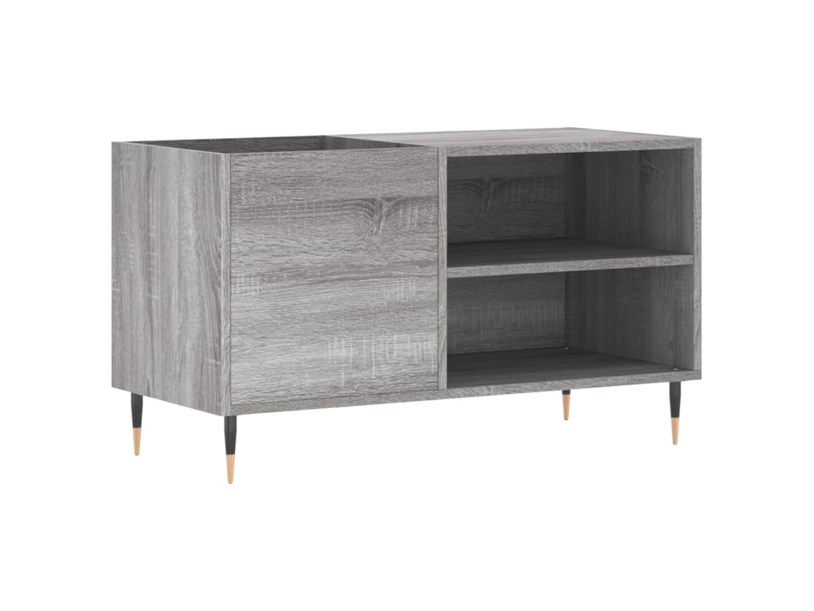 Record Cabinet, Record Cabinets Vidaxl Cinzeto Madeira Processada (n/a)