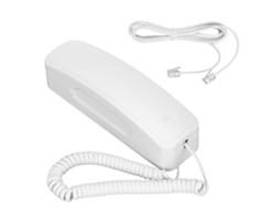 Telefone Com Fio De Parede Com 1 Monofone Para Residências, Empresas E Quartos De Hotel Brilvibera