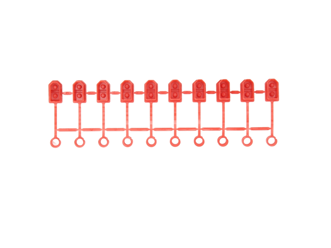 10 Capas De Borracha Para Conector Xt60 Protetor Contra Poeira Terminal Bateria De Lítio Rc Vermelho