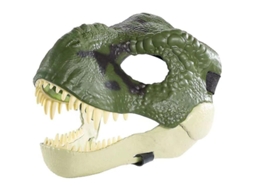 Fasst máscara de Dinossauro com Mandíbula Móvel para Crianças e Adultos Traje de Halloween Festa de Cosplay