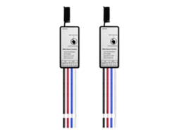 2 Controles Remotos Sem Fio Rf 433mhz Com Receptor De Relé Dc 3.6v 6v 12v 1ch Para Lâmpadas Led Diy
