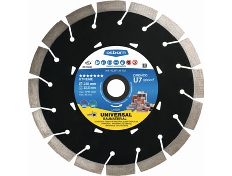 Dronco-U7Speed-350-Evolution U7 Speed Lâmina Diamantada Universal (Anteriormente Erm) Ø 350 Mm