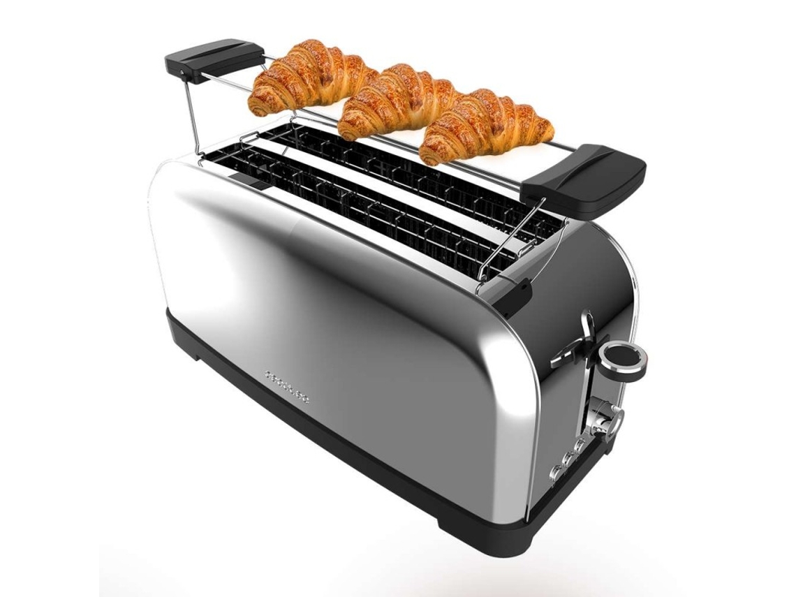 Torradeira CECOTEC Toastin' Time 1500 Inox 1500 W