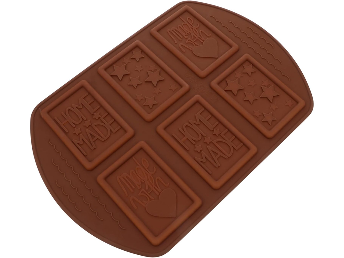 Forma De Silicone Antiaderente E Própria Para Micro-ondas Para Chocolate, Com Design Elegante E Criativo.