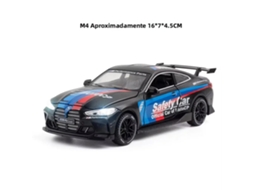 (gtr Preto) Miniatura De Brinquedo M4 Em Escala 1:32, Feita À Mão Em Alumínio Fundido.