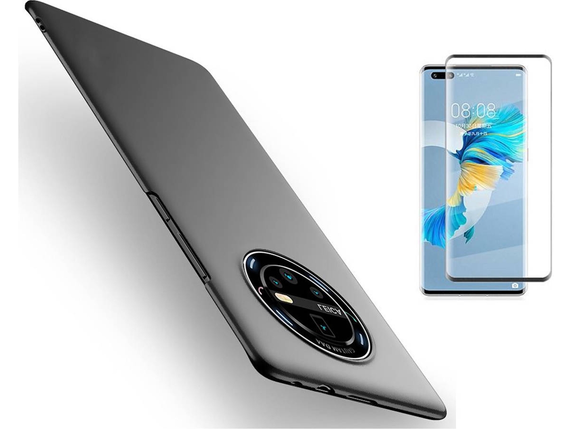 Kit Capa e Película Huawei Mate 40 Pro Turtleshell Rígido Preto
