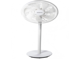 Ventilador de Pé Aigostar 16 Polegadas 7 Pás, 3 Velocidades, Silencioso, Oscilante, para Casa, Quarto e Escritório, Branco SINI TECH STORE