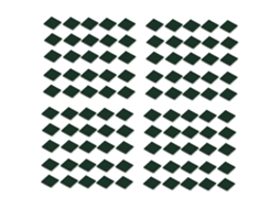 5pcs Capas de Rodízio de Feltro S/MARCA