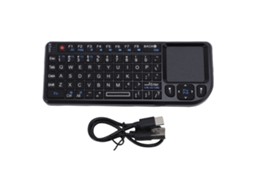 Teclado Sem Fio 2.4ghz Multifuncional com Touchpad, Iluminação, Anti interferêncialaxiscreed