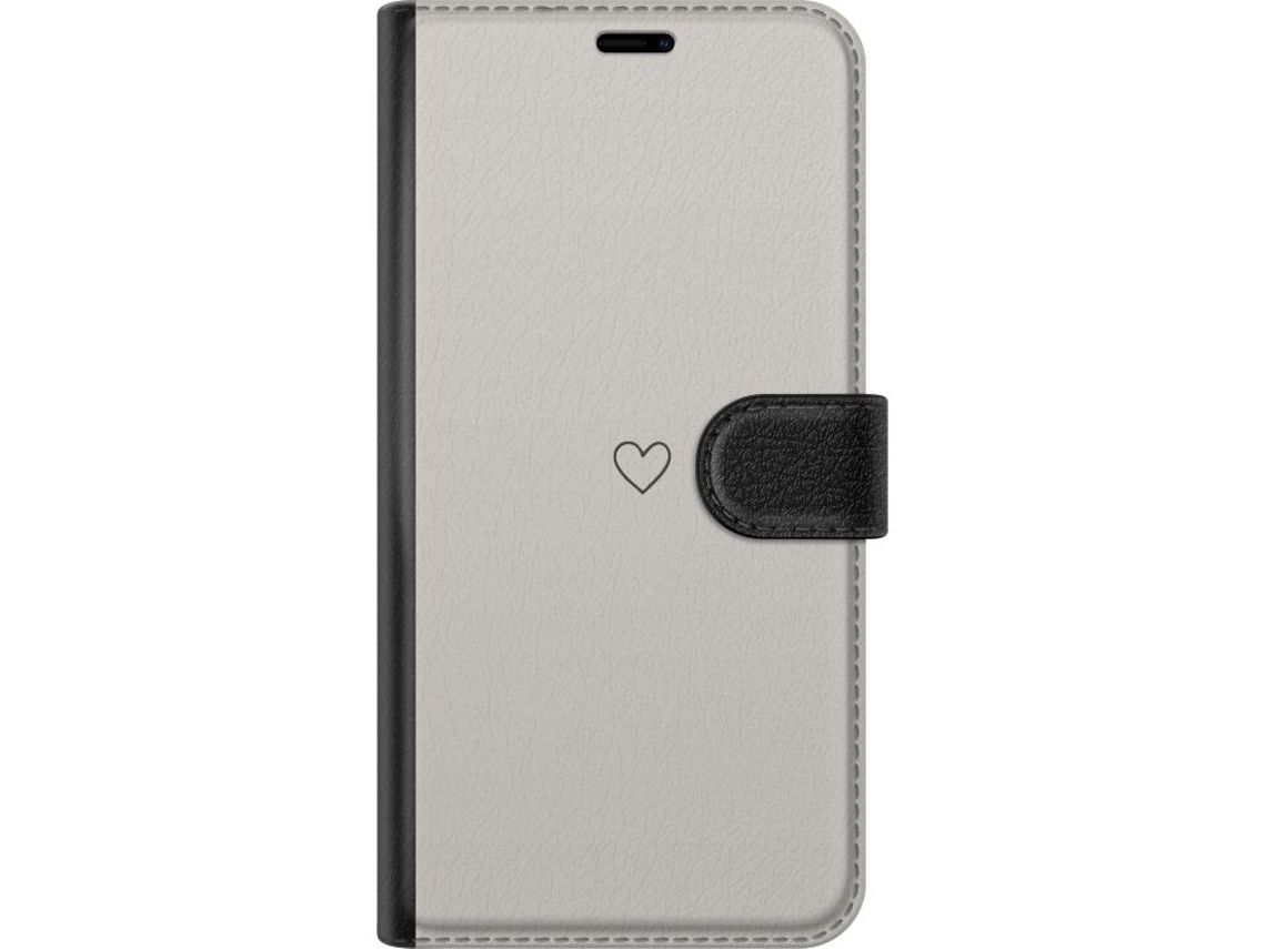 Capa Carteira Compatível Com Apple Iphone Air Heart