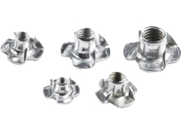 Porcas T De Quatro Pontas Zincadas 90x Para M3 M5 M6 M8, Essenciais
