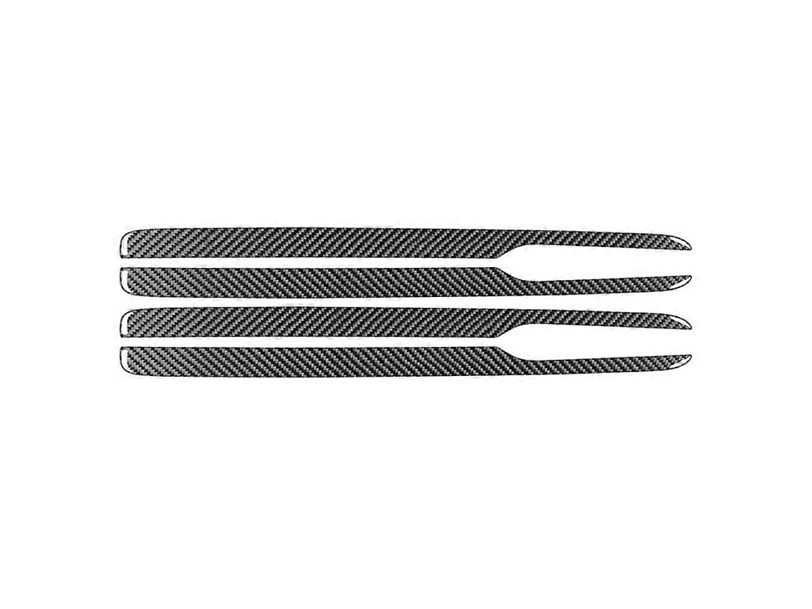 Adesivo Decorativo Em Fibra De Carbono Para Painel Da Porta Do Carro Dodge Ram 1500 2013-2018 - Acessórios Internos