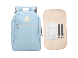 Mali sacola de Fraldas Portátil Mochila Multifuncional Grande Capacidade À Prova de Água Azul