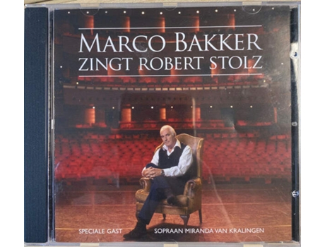Cd Marco Bakker Zingt Robert Stolz Van Hoof Van Hoof Productions