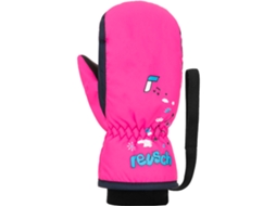 Luvas de Ski para Unissexo REUSCH (1/2 anos - Rosa)