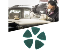 Laxiscreed Pads De Polimento Triangulares Para Lixadoras E Auto-adesivos, Limpeza E Brilho De Alta Qualidade