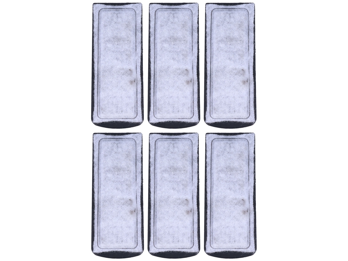 6pcs Algodão Filtro Substituição Parede Filtro Aquário Peixe Tanque Acessório | S/MARCA