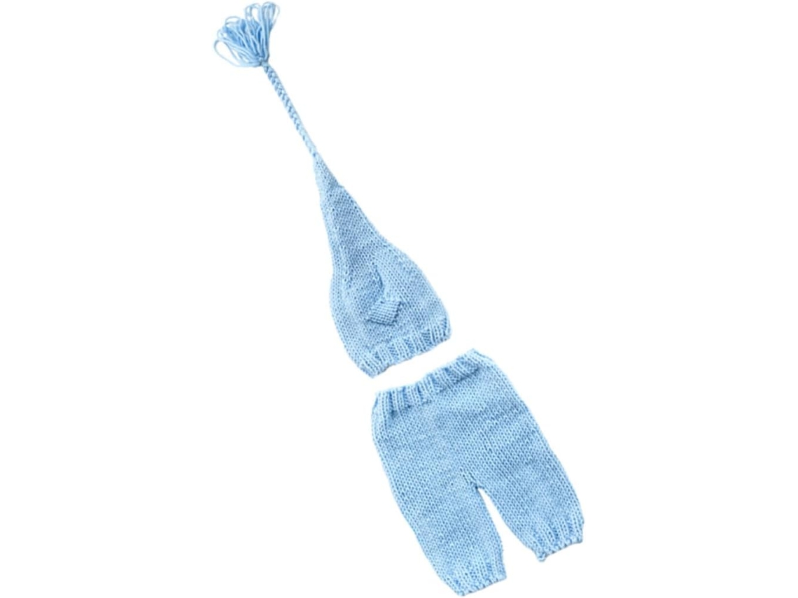 Conjunto Para Recém-nascido Com Gorro De Algodão Com Pompom