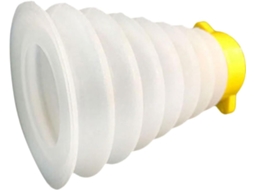 Capa Protetora De Silicone Amarela Compatível Com Furadeiras Elétricas Para Design.