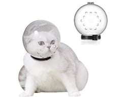 2026 boquilla Ajustable Transparente para Gatos Respirable Anti Mordedura Herramienta de Toilette Mascotas Cubierta Bucal