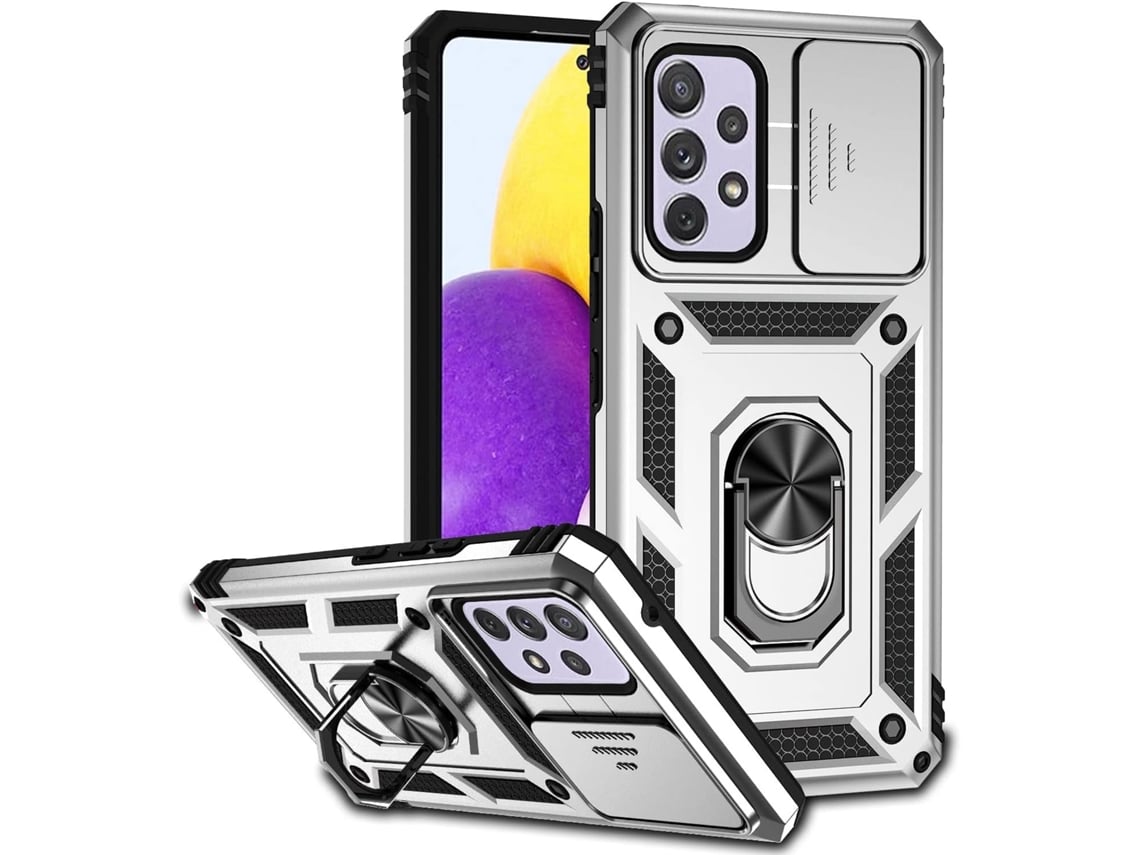 Capa Com Suporte Antichoque E Proteção 360° Para Samsung Galaxy A73 5g Elysve