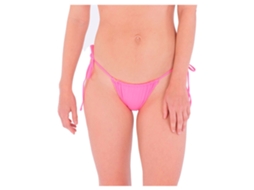 Cueca Biquíni Solid Revo Cheeky Tie Side Rosa S Mulherhurley