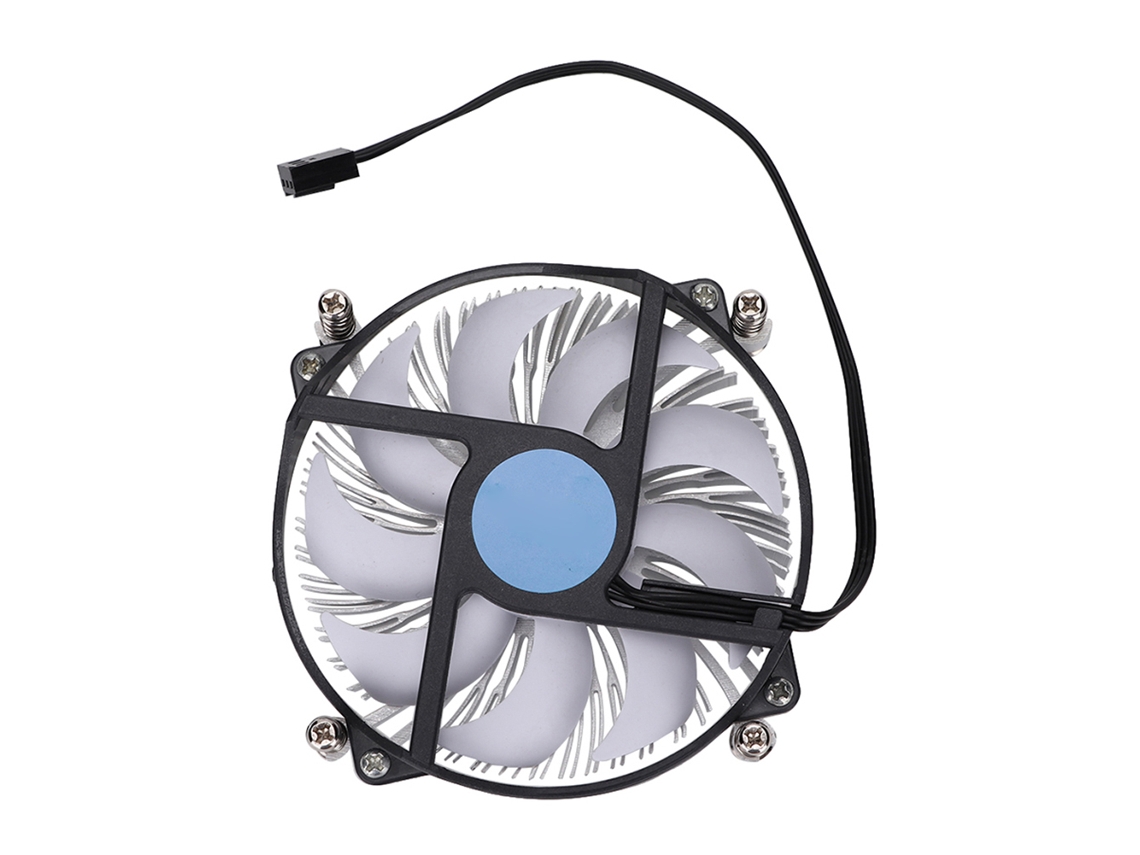 Wisenovo Cold Storm 1u Alumínio Silencioso Ultra Fino Cooler De Cpu Com Radiador E Ventoinha