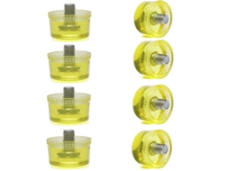 Cabeças De Martelo De Borracha De 8 X 25 Mm, De Nylon, De Borracha E De Nylon.