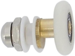 Conjunto De 6 Rodízios Para Porta Deslizante, Em Aço Inoxidável E Abs, Para Portas De Vidro, Instala Gokoco