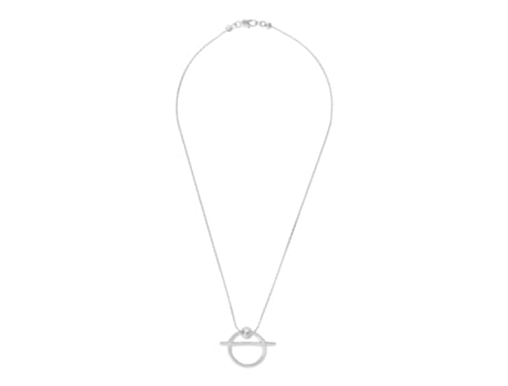 Gargantilha em prata design Clow prata 925 40cm PLATA ÚNICA